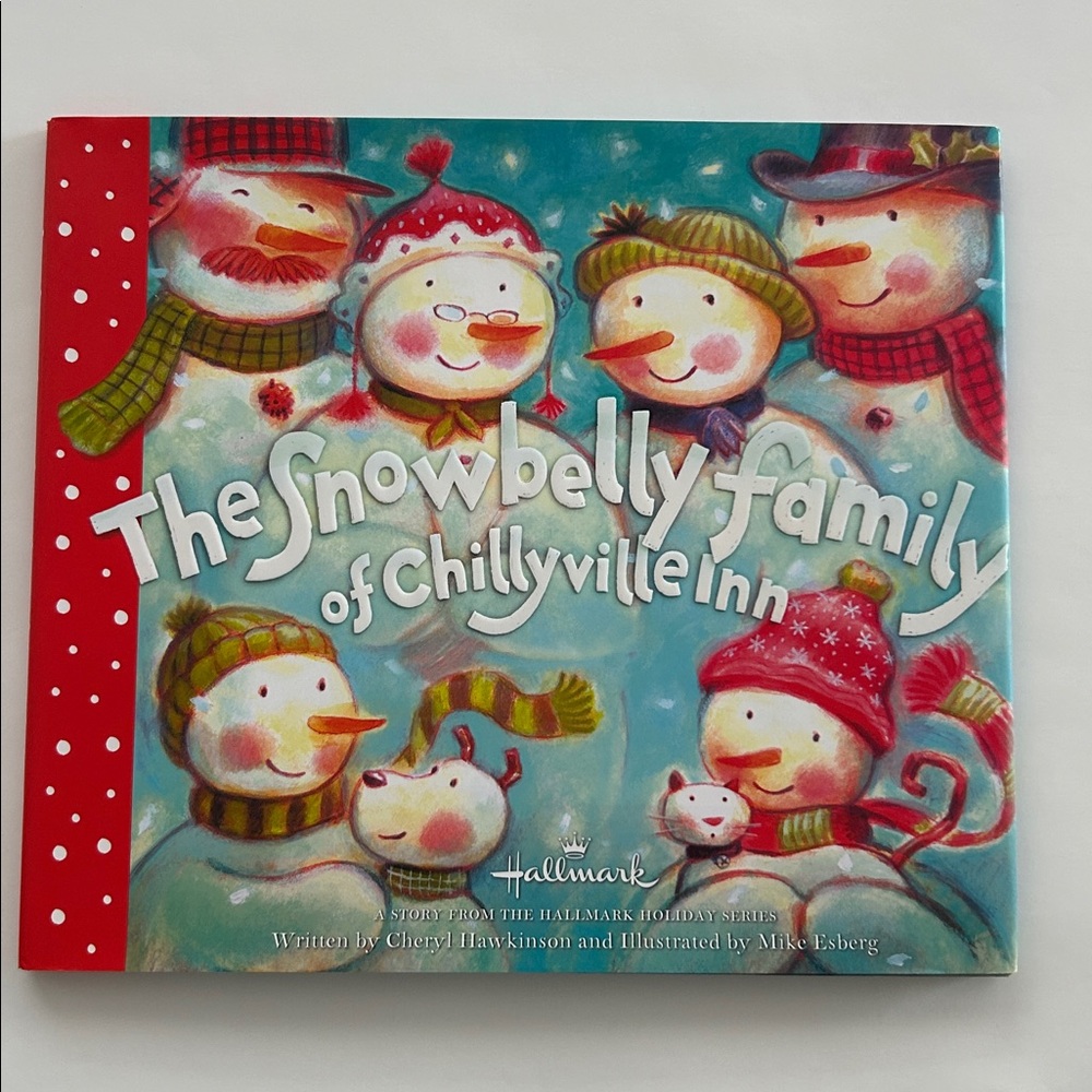 🆕 Hallmark Christmas Book The Snowbelly Family of Chillyville Inn Hardcover